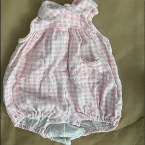 Girls pink and white onesie  - All mine brand